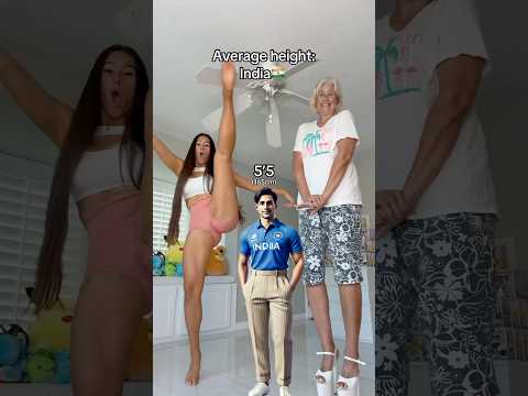 World’s Tallest Family VS. Average Men Worldwide🤯 #tall #family