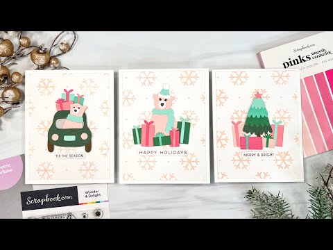 3 Christmas Cards with ONE Die Set! | Scrapbook.com