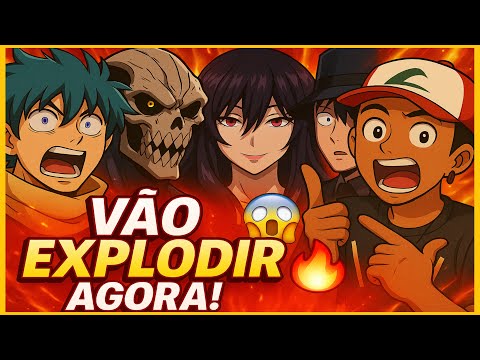 🚨 OS 5 ANIMES QUE VÃO EXPLODIR NAS PRÓXIMAS SEMANAS! (Prepare-se AGORA!)