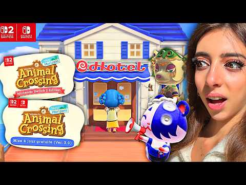 ANNONCE OFFICIELLE MISE À JOUR 3.0 D’ANIMAL CROSSING NEW HORIZONS ! 😱(MA REACTION & ANALYSE)