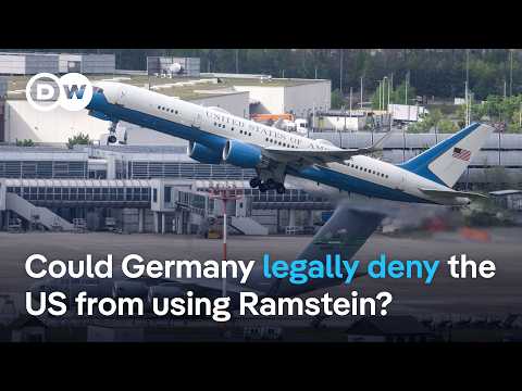 YouTube video thumbnail: Ramstein Air Base: What Is Germany’s Role in the US War on Iran?