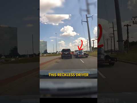 Driver Cuts Off SUV while Towing a Trailer #dashcam #road #usa
