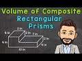 Calculating Volume of Composite Prisms