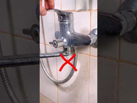 DIY plumbing basics! How to fix a shower faucet #diy #lifehacks #tips