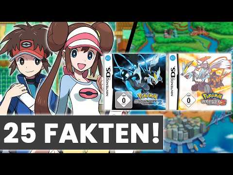 25 FAKTEN über Pokémon SCHWARZ 2 & WEIẞ 2 welche du vielleicht nicht kennst!