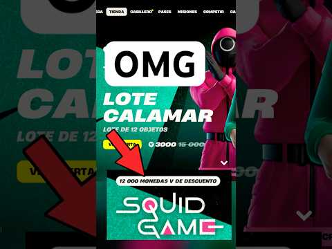 EL LOTE MÁS BARATO EN FORTNITE? LOTE DE SQUID GAME EN FORTNITE! #shorts #fortnite
