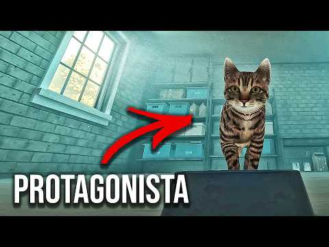 Nesse Jogo o PROTAGONISTA é UM GATO! | CopyCat - Início de Gameplay! | Em Português PT-BR