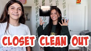 OUR FALL CLOSET CLEAN OUT! PLATO'S CLOSET DROP OFF! EMMA AND ELLIE