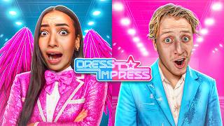 TOINELAG vs CHOCOH sur DRESS TO IMPRESS ROBLOX !