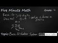 Understanding the Base 10 Number System