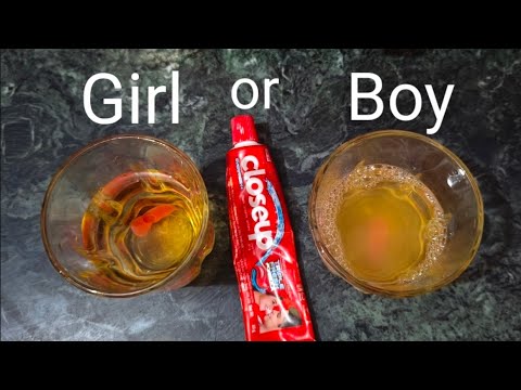 Gender Prediction Test with Colgate at Home | गर्भ में लड़का होने के संकेत | #genderpredictiontest