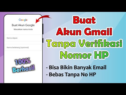 Cara Membuat Akun Gmail Tanpa Verifikasi Nomor HP