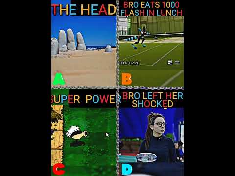 Slow it down..💀 A, B, C or D?