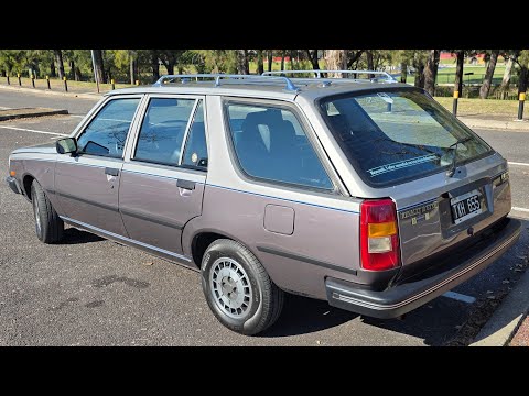 [TRAILER] Renault 18 Break GTXII Edición Limitada Unidad 31 (de 500) Bitono Año 1986 - Domingo 13hs