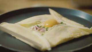 Crêpes jambon fromage  - Mes recettes.Leclerc