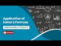 Heron's Formula and Sailboat Construction