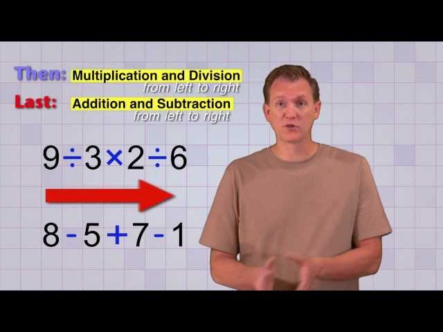 Order of Operations | Arithmetic PM5