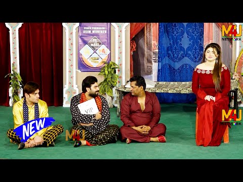 Imran Shoki and Sonu Butt | Sajjad Shoki | Fahad Awan | New Stage Drama Baap | Comedy Clip 2025