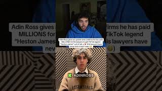 Adin Ross Is Working On Getting Tiktok STAR Heston James Out Of Jail #adin #funny #ishowspeed #clips
