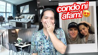 TOUR SA CONDO NI AFAM! 😍 (MAYAMAN SYA!)