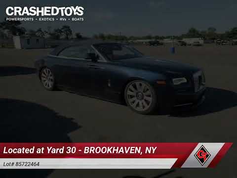✅ 2018 Rolls-Royce Dawn • VIN: SCA666D57JU107551 • Lot: 85722464. Listed on Copart with 29,739 mi. Free auction sales archive from the USA and detailed vehicle history report at DreamBid. Image 17.