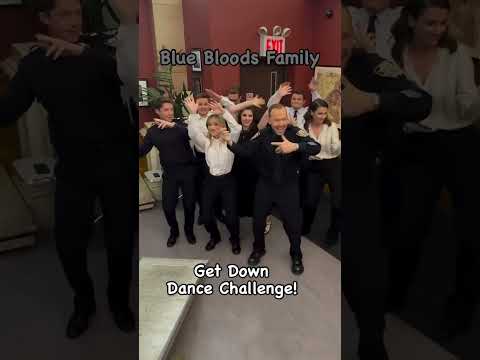 The Blue Bloods Family was up for the Get Down Dance Challenge to lighten the mood! 💫✨🤟🏼