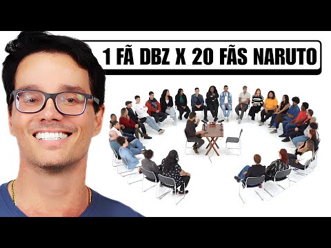 1 FÃ DE DRAGON BALL X 20 FÃS DE NARUTO ft. PETER JORDAN (EI NERD)