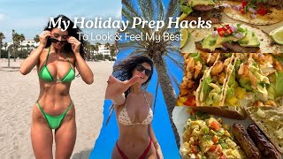 How I Look & Feel My Best For Summer Holidays | Holiday Prep Hacks | Leg Workout
