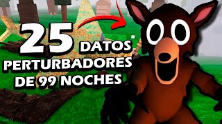 25 DATOS PERTURBADORES DE 99 NOCHES EN EL BOSQUE - Josa Tivi