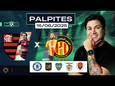 PALPITES DE FUTEBOL PARA O DIA 16 06 2025 + BILHETE PRONTO (SEGUNDOU NO MUNDO BET)