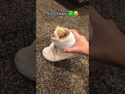 Creasing my shoes: pt. 3 💀