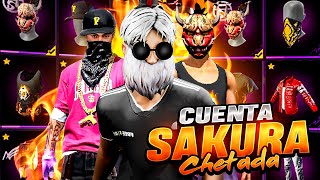 INFLUENCER ME APUESTA SU CUENTA SAKURA EN PVP 🔥 FREE FIRE