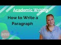 Understanding Paragraph Structure and Components