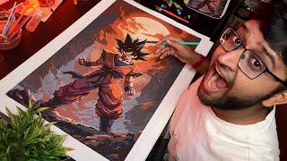 Goku Painting On Large Size 😍 Goku, Goku drawing, Goku Ultra Instinct