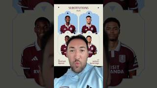 BIZARRE SUBS AS 10 MAN VILLA LOSE TO FOREST… #astonvilla #avfc #forest #premierleague