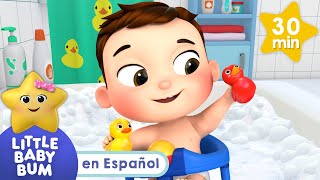 Hora del baño con Bebé Max 🛁🚿🫧 Canciones Infantiles🎵| Caricaturas para bebés | Little Baby Bum