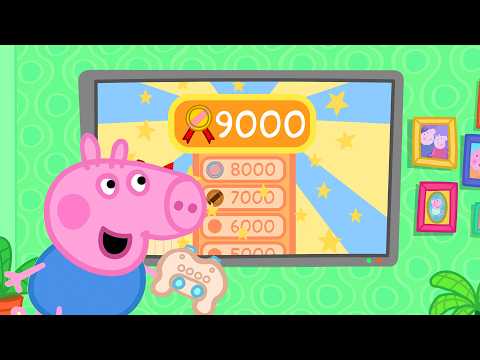George Gets a NEW Highscore 🎮 Video Game Challenge! 👾 BRAND NEW Peppa Pig Episodes | 30 Minues