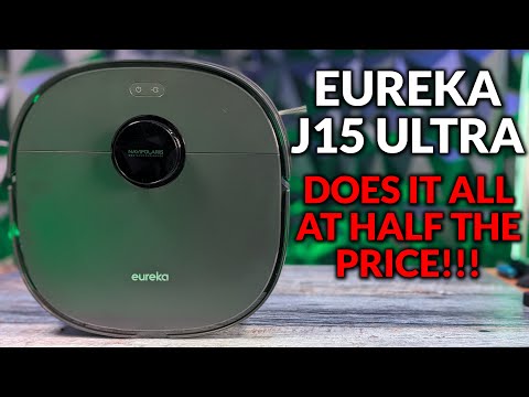 All The Best Features At Half The Price - Eureka J15 Ultra Robot Vacuum & Mop