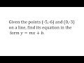 Understanding Linear Equations in Slope-Intercept Form
