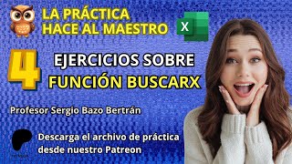 4 EJERCICIOS CLAVE para dominar BUSCARX en Excel