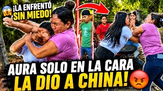 Te haces la Santa y de santa no tenes nada le grito China a Aura😱