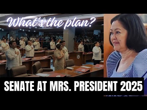 SENATE AT MRS  PRESIDENT 2025: WHAT IS THE PLAN?