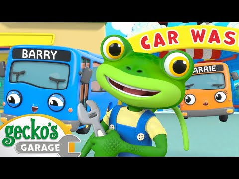 Good Old Gecko Saves the Day | Gecko's Garage | Kids Road Trip! | Kids Songs and Stories