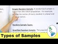 Sampling Methods and Bias Analysis