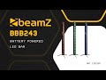 BeamZ BBB243 Battery Powered Wireless LED Light Bar