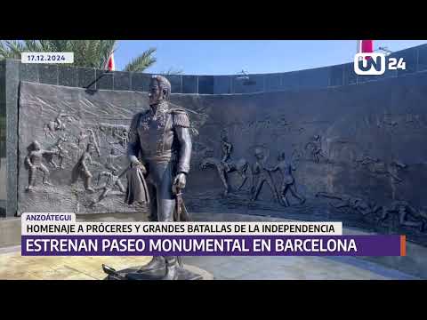 Estrenan el Paseo de las Grandes Batallas en Barcelona