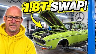 Gearbox Mount & Wiring… Our Subscriber’s 1.8T Audi 100 Build Continues!