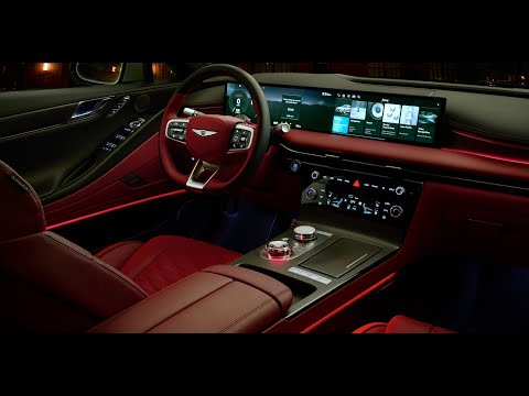 the newly redesigned 2025 Genesis G80