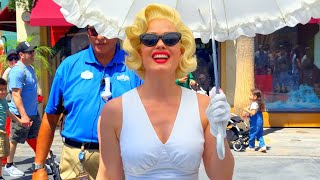✨ Stunning Marilyn Monroe Lookalike at Universal Studios Hollywood – 4K Meet & Greet (August 2025)