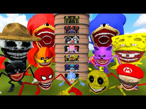 🧱 TALLGRASS SONIC SPONGE BOB MARIO ZOONOMALY POU CATNAP POMNI SHADOW TAPES SPARTAN KICKING in Gmod